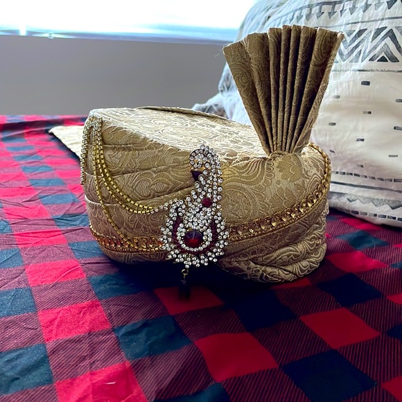 Men’s Festive head piece (pagdi) - Picture 1 of 4